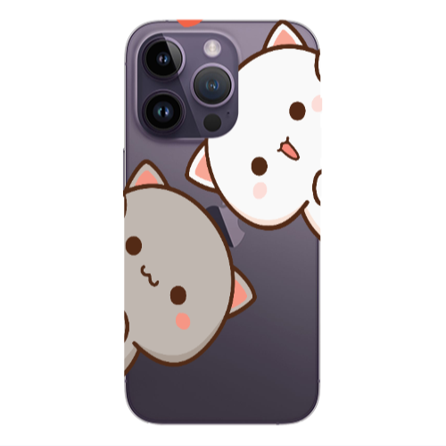 Apple iPhone 14 Pro  We are here Transparent Silicone TPU Θήκη