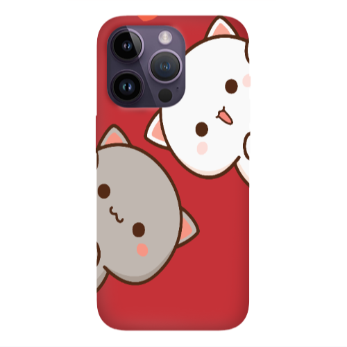 Apple iPhone 14 Pro  We are here Red Colored Silicone TPU Θήκη