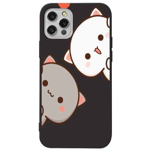 Apple iPhone 13 Pro We are here Black Colored Silicone TPU Θήκη