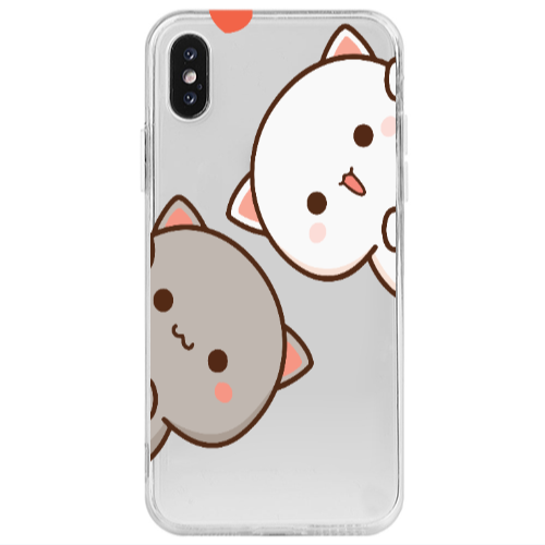 Apple iPhone Xs We are here Transparent Silicone TPU Θήκη