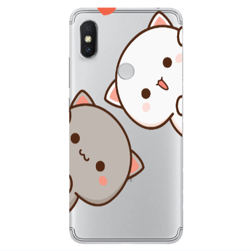 Xiaomi Redmi S2 We are here Transparent Silicone TPU Θήκη