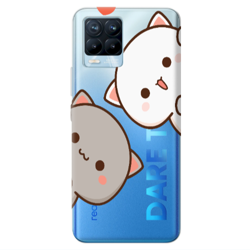 Realme 8 Pro We are here Transparent Silicone TPU Θήκη