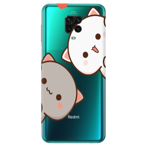 Xiaomi Redmi Note 9S We are here Transparent Silicone TPU Θήκη