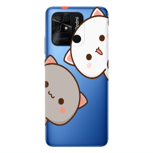 Xiaomi Poco C40 We are here Transparent Silicone TPU Θήκη