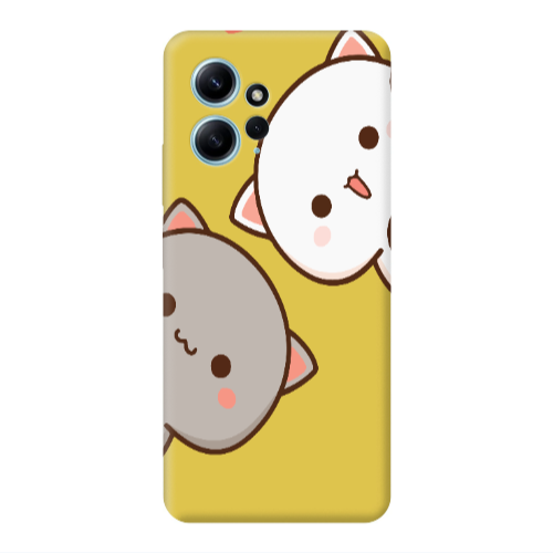Xiaomi Redmi Note 12 4G We are here Yellow Colored Silicone TPU Θήκη