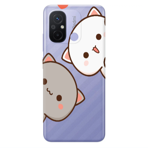 Xiaomi Redmi 12C We are here Transparent Silicone TPU Θήκη