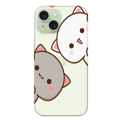 Apple iPhone 15 We are here Transparent Silicone TPU Θήκη