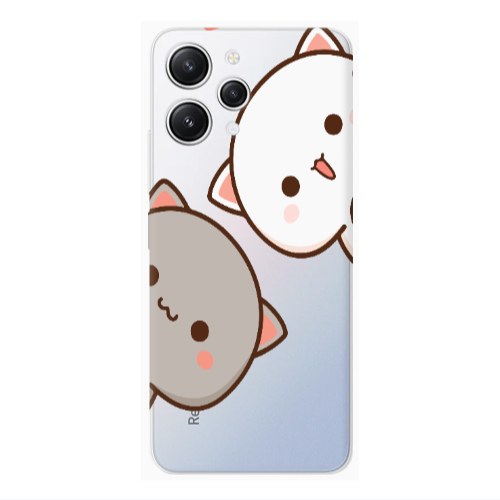 Xiaomi Redmi 12 We are here Transparent Silicone TPU Θήκη