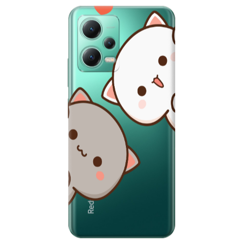 Xiaomi Redmi Note 12 Pro Plus 5G We are here Transparent Silicone TPU Θήκη