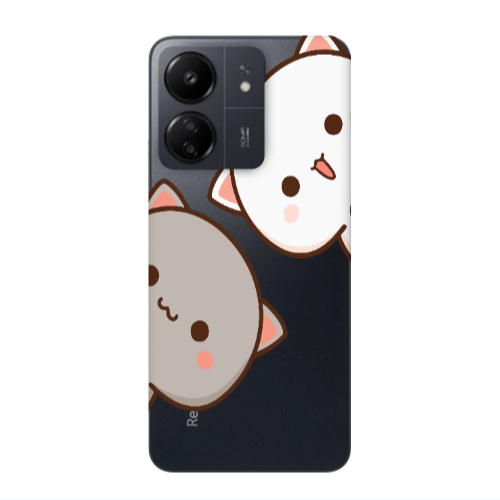 Xiaomi Redmi 13C We are here Transparent Silicone TPU Θήκη