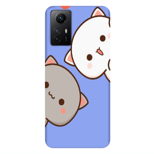 Xiaomi Redmi Note 12s We are here Light Purple Colored Silicone TPU Θήκη