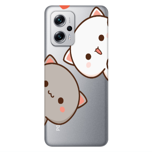 Xiaomi Poco X4 GT We are here Transparent Silicone TPU Θήκη