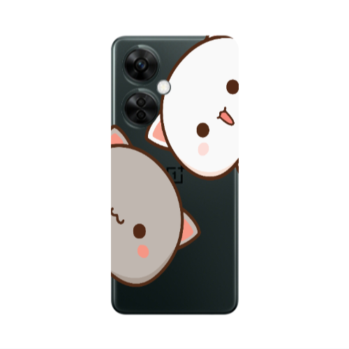 Oneplus Nord CE 3 Lite 5G We are here Transparent Silicone TPU Θήκη