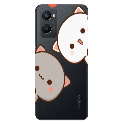 Oppo A 96 We are here Transparent Silicone TPU Θήκη