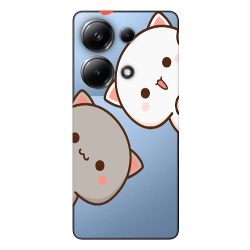 Xiaomi Poco M6 Pro 4G We are here Transparent Silicone TPU Θήκη