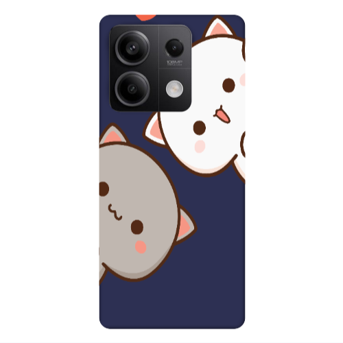 Xiaomi Redmi Note 13Pro 5G We are here Dark blue Colored Silicone TPU Θήκη