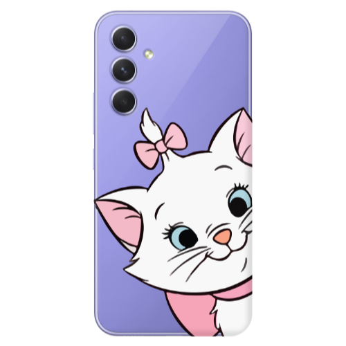 Samsung A56 I am here Transparent Silicone TPU Θήκη