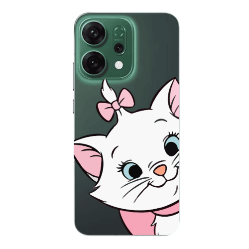 Oppo RENO 14 I am here Transparent Silicone TPU Θήκη