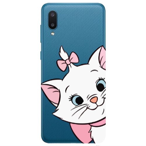 Samsung A02 I am here Transparent Silicone TPU Θήκη