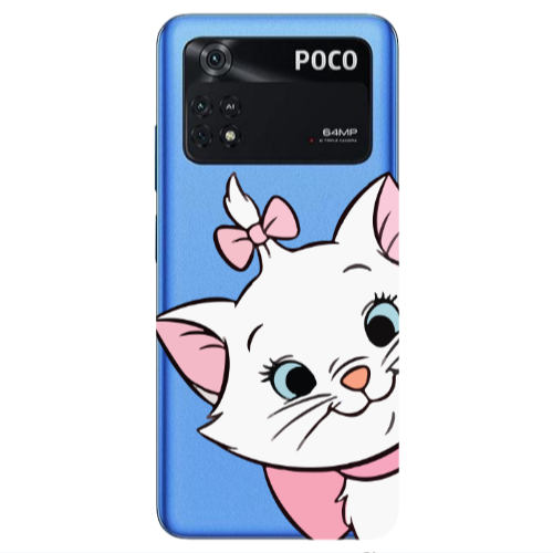 Xiaomi Poco M4 Pro 4G I am here Transparent Silicone TPU Θήκη