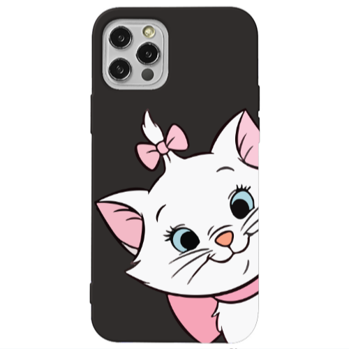 Apple iPhone 13 Pro I am here Black Colored Silicone TPU Θήκη