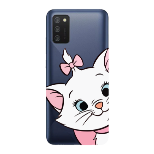 Samsung A03S I am here Transparent Silicone TPU Θήκη