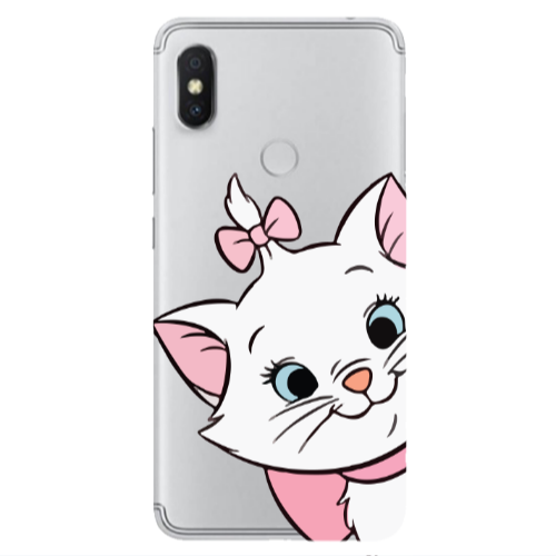 Xiaomi Redmi S2 I am here Transparent Silicone TPU Θήκη