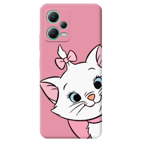Xiaomi Redmi Note 12 Pro 5G I am here Pink Colored Silicone TPU Θήκη
