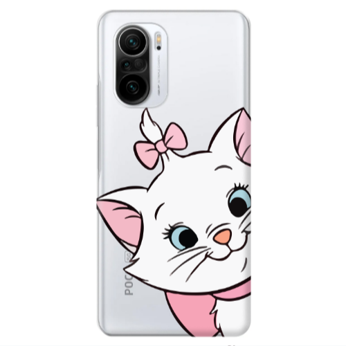 Xiaomi Poco F3 I am here Transparent Silicone TPU Θήκη