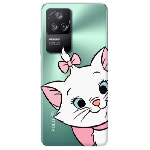 Xiaomi Poco F4 I am here Transparent Silicone TPU Θήκη