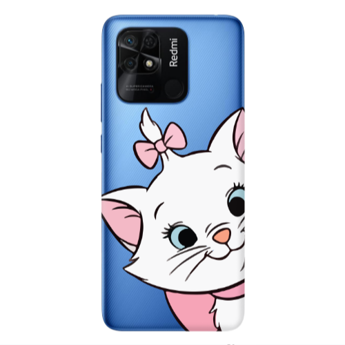 Xiaomi Poco C40 I am here Transparent Silicone TPU Θήκη
