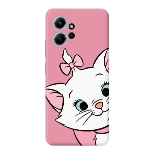 Xiaomi Redmi Note 12 4G I am here Pink Colored Silicone TPU Θήκη