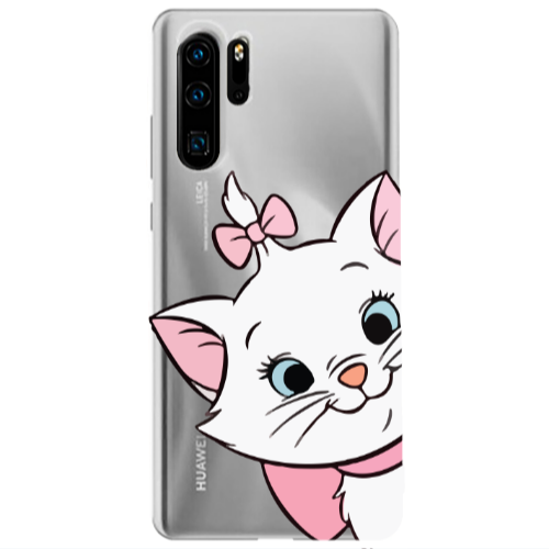 Huawei P30 Pro I am here Transparent Silicone TPU Θήκη