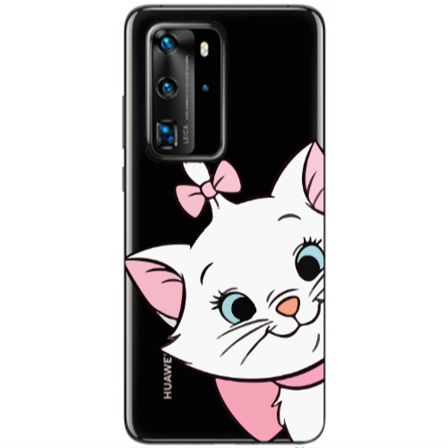 Huawei P40 Pro I am here Transparent Silicone TPU Θήκη