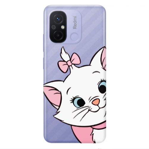 Xiaomi Redmi 12C I am here Transparent Silicone TPU Θήκη