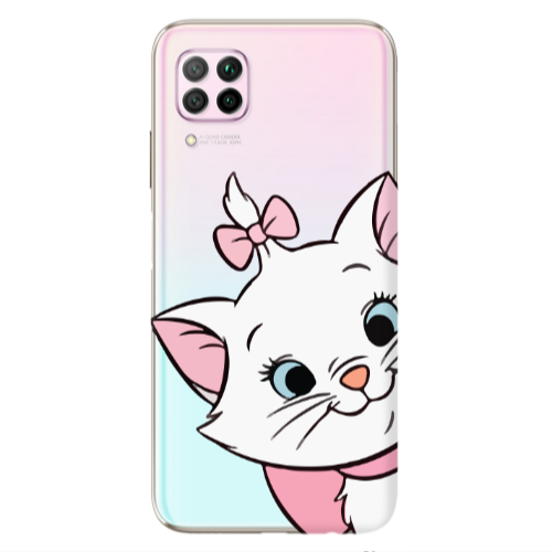 Huawei P40 Lite I am here Transparent Silicone TPU Θήκη