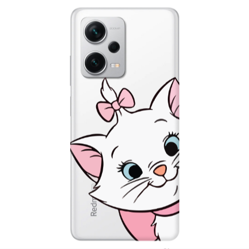 Xiaomi Redmi Note 12 5G I am here Transparent Silicone TPU Θήκη