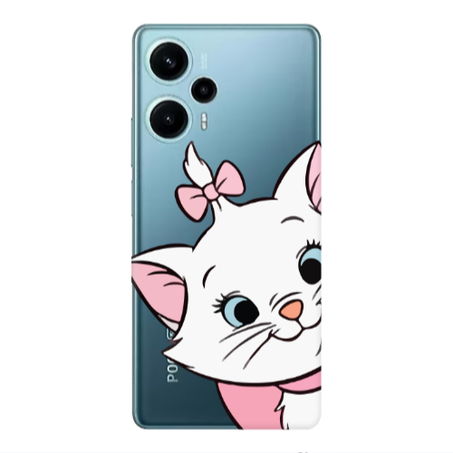 Xiaomi Poco F5 I am here Transparent Silicone TPU Θήκη