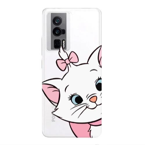 Xiaomi Poco F5 Pro I am here Transparent Silicone TPU Θήκη