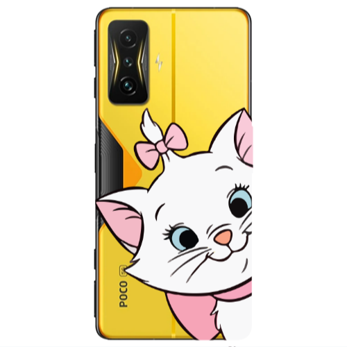 Xiaomi Poco F4 Gt I am here Transparent Silicone TPU Θήκη