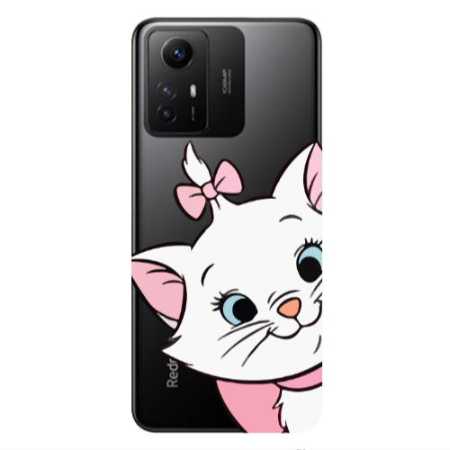 Xiaomi Redmi Note 12s I am here Transparent Silicone TPU Θήκη