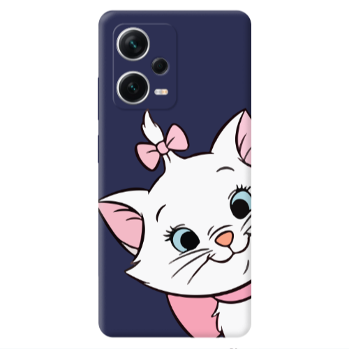 Xiaomi Poco X5 I am here Dark blue Colored Silicone TPU Θήκη