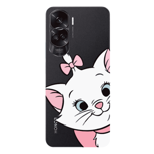 Honor 90 Lite 5G I am here Transparent Silicone TPU Θήκη