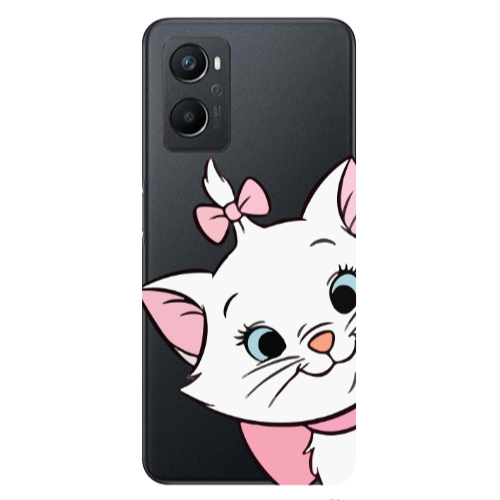 Oppo A 96 I am here Transparent Silicone TPU Θήκη