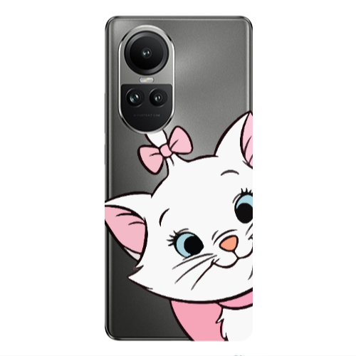 Oppo Reno10 5G I am here Transparent Silicone TPU Θήκη