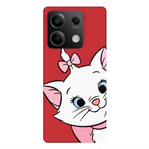 Xiaomi Redmi Note 13 5G I am here Red Colored Silicone TPU Θήκη