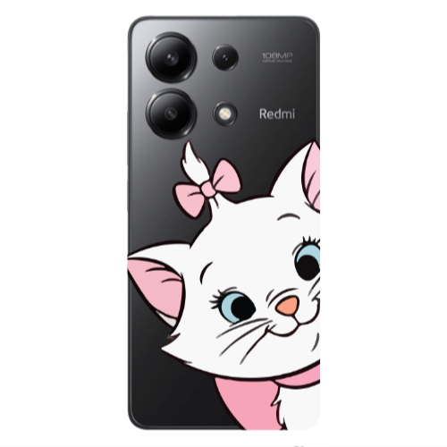 Xiaomi Redmi Note 13 4G I am here Transparent Silicone TPU Θήκη