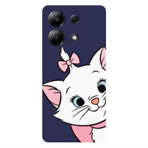 Xiaomi Redmi Note 13 4G I am here Dark blue Colored Silicone TPU Θήκη