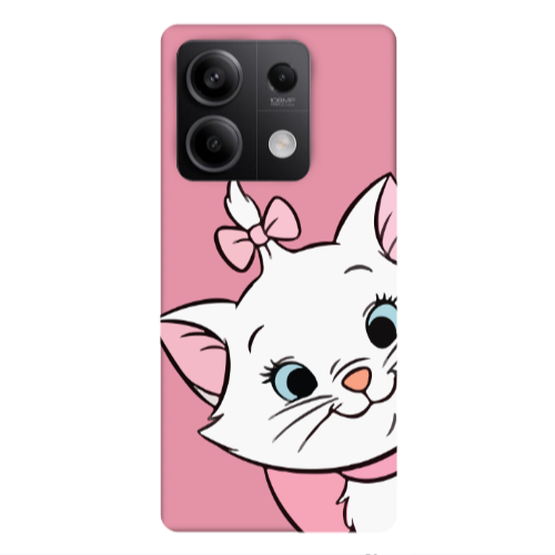 Xiaomi Redmi Note 13Pro 5G I am here Pink Colored Silicone TPU Θήκη