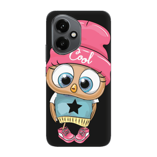 Honor Magic 400 Cool Star Black Colored Silicone TPU Θήκη